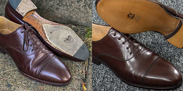 Resole Goodyear welted -kengät